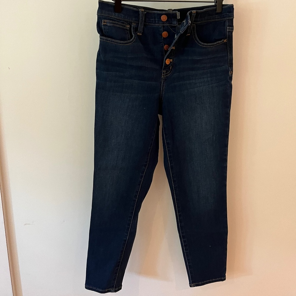 Madewell 10" Skinny High Rise Jeans